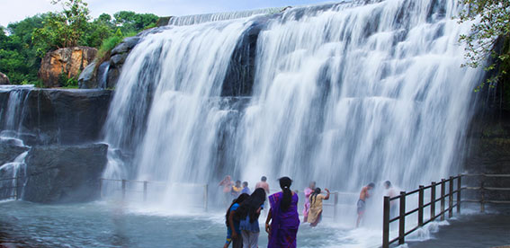 Beauty of Backwaters and Waterfall